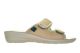 Beige Slippers Velcro Fly Flot