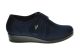 Blauwe Pantoffel Velcro Fly Flot