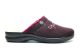 Bordeaux Pantoffle Bloem Warm Fly Flot