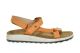 Cognac Lederen Sportieve Sandaal Flyflot