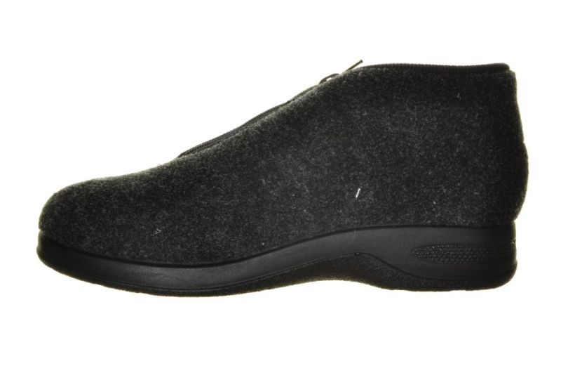 Hoge heren pantoffels online met rits